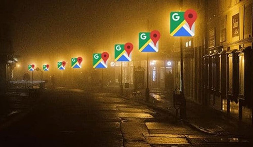 ما علاقة خرائط غوغل بإنارة الشوارع؟
