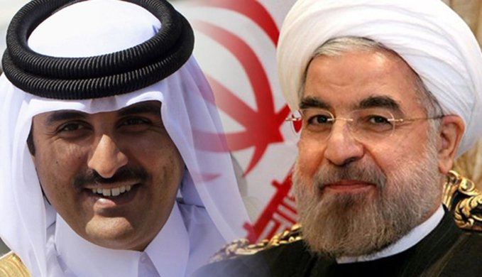 أمير قطر يجري اتصالًا هاتفيًا بالرئيس الإيراني