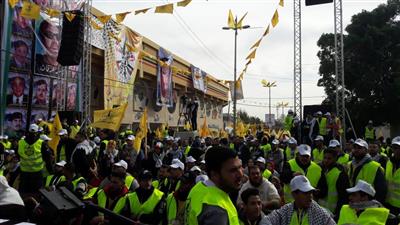 الفلسطينيون يحيون الذكرى الـ 55 لانطلاق الثورة الفلسطينية بمسيرات بغزة