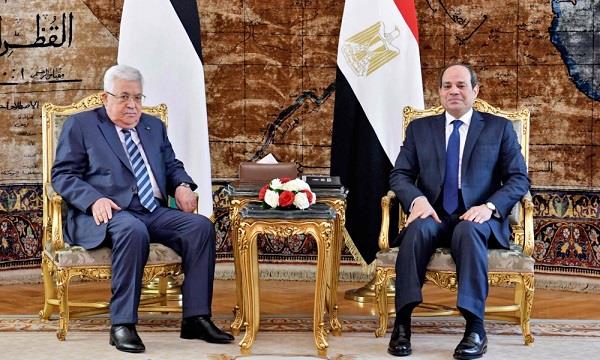 السيسي لعباس: لا بديل من المفاوضات المباشرة بين طرفي النزاع