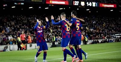 «برشلونة» يكتسح «إيبار» بخماسية نظيفة