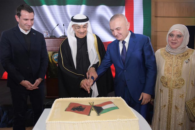 سفير الكويت لدى ألبانيا يقيم حفل استقبال بمناسبة الأعياد الوطنية
