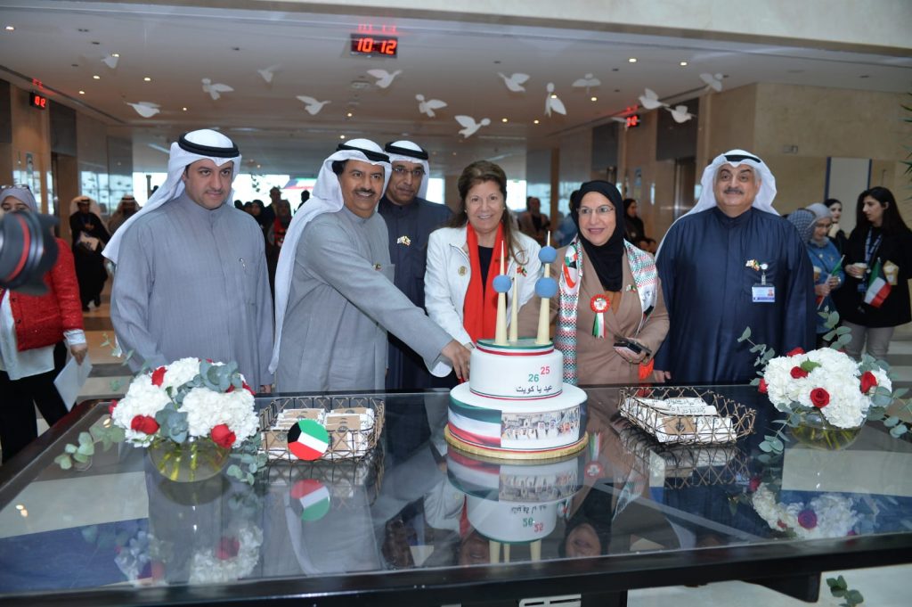 تزامنا مع احتفالات البلاد بالأعياد الوطنية نظم معهد الكويت للأبحاث العلمية احتفالا بمناسبة العيد الوطني وعيد التحرير