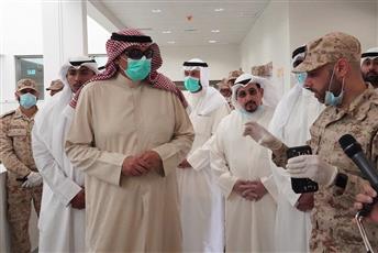 رئيس الوزراء يقوم بزيارة مشروع المحجر التابع لوزارة الدفاع بمنطقة الجليعة