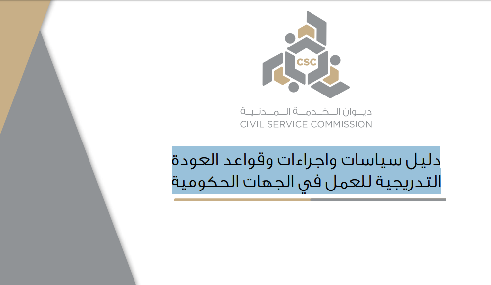 كويت نيوز تنشر الدليل الكامل لاجراءات وقواعد العودة التدريجية للعمل في الجهات الحكومية