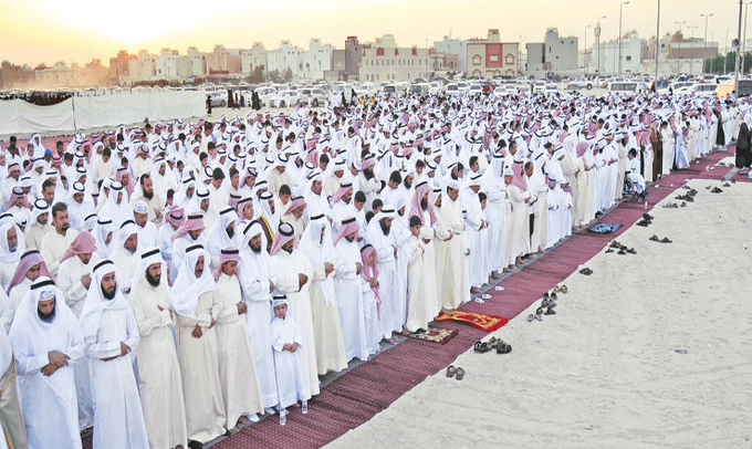 رفع تكبيرات العيد في المساجد لمدة نصف ساعة #عيد_الفطر_المبارك