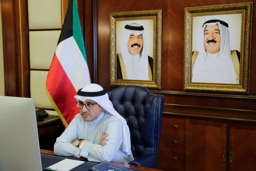 الناصر يتلقى اتصالا مرئيا من نظيره الإيراني