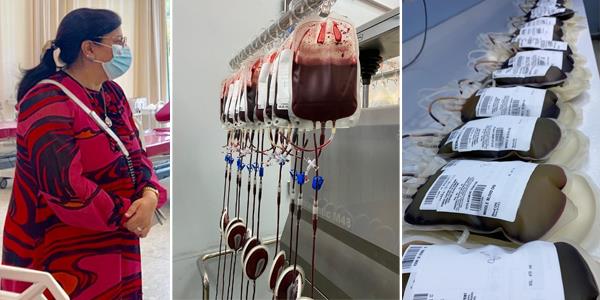 ريم الرضوان: 470 متبرعا في الحملة السنوية «معا للأبد سور الوطن 5» خلال يومين
