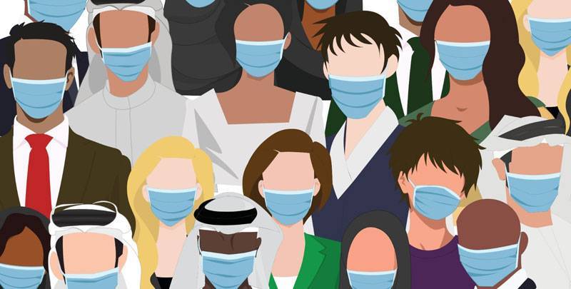 100 دينار.. مخالفة عدم ارتداء الكمام