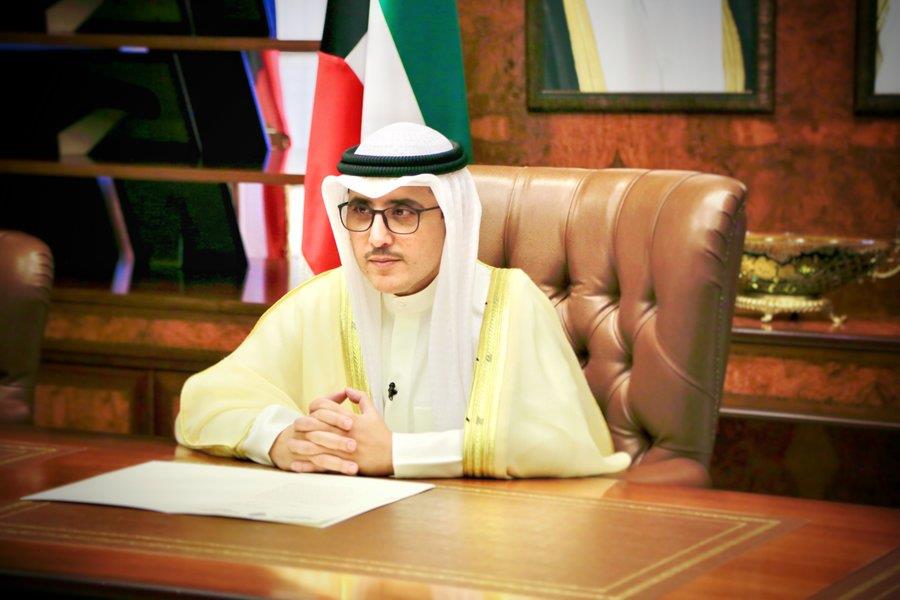 وزير الخارجية: حل النزاعات بالطرق السلمية والديبلوماسية الوقائية ركيزة للسياسة الكويتية
