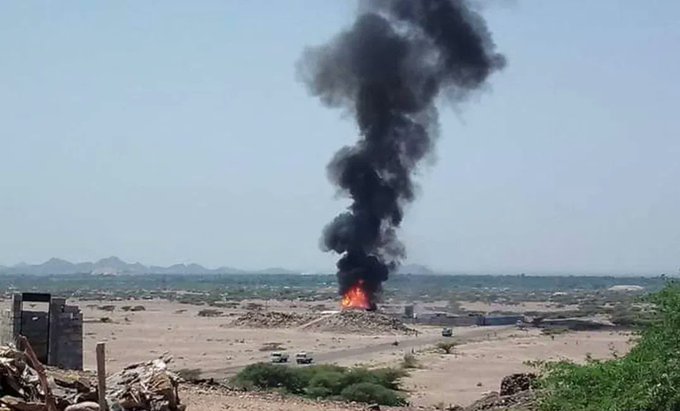 عاجل.. انفجار في محطة للغاز جنوبي #اليمن وأنباء عن قتلى وجرحى