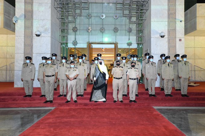 19 ضابطا يؤدون القسم أمام #وزير_الداخلية