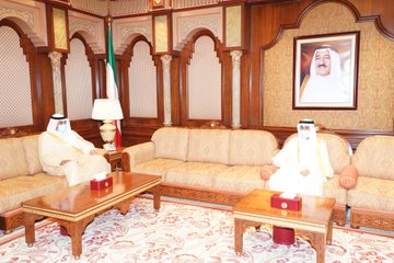 صور..استقبالات سمو نائب الأمير وولي العهد