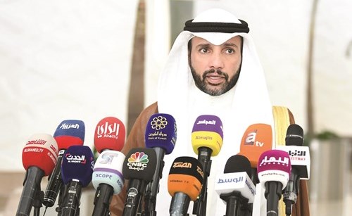 رئيس مجلس الأمة مرزوق الغانم: إجراء فحص للنواب اليوم استعداداً لعقد جلسات خاصة