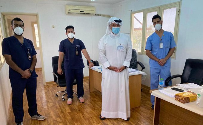 الصحة: مضاعفة الطواقم الصحية بمنفذ النويصيب وفريق طبي بالسالمي للتيسير على المسافرين
