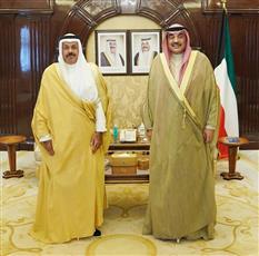 سمو رئيس مجلس الوزراء يستقبل نائب رئيس الحرس الوطني