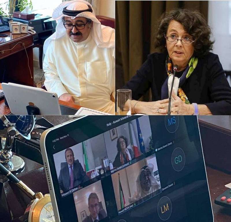 الحوار الاستراتيجي الأول بين الكويت وإيطاليا انطلق اليوم
