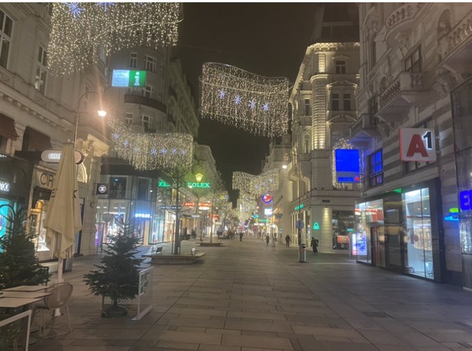النمسا تبدأ في الاغلاق الشامل