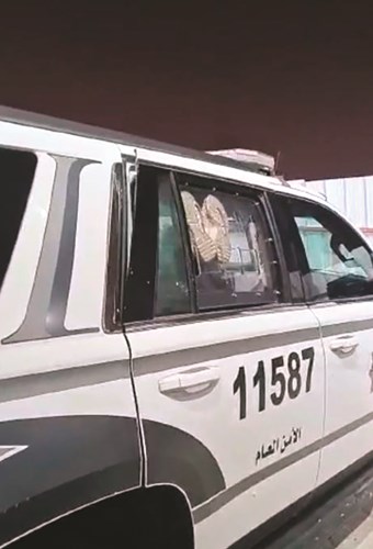مصدر أمني: «الفتاة» متلفة زجاج الدورية عادت للنوم بعد «الركل»