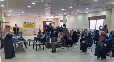 الهيئة العالمية توزع مساعدات على 440 أسرة سورية لاجئة بالأردن
