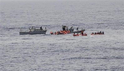 43 قتيلًا في غرق قارب مهاجرين قبالة سواحل ليبيا