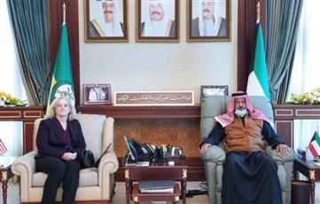 نائب رئيس الحرس الوطني استقبل سفيرة الولايات المتحدة