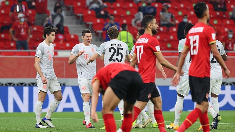 #كاس_العالم_للانديه.. بايرن ميونخ الألماني يتغلب على الأهلي المصري في نصف النهائي