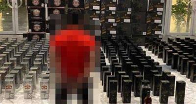 ضبط ‏«بدون» بـ 356 زجاجة خمر مستوردة في حولي