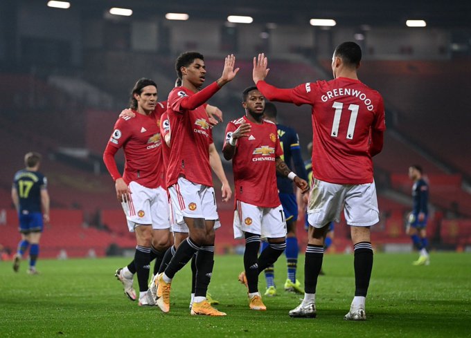 #مانشستر_يونايتد يذل #ساوثهامبتون بـ 9 أهداف في البريميرليج