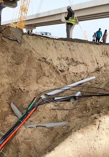 بلاغ إلى النيابة العامة ضد المتسببين في قطع كابلات الإنترنت