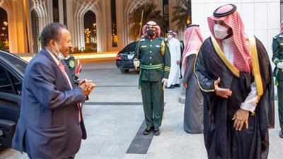 السودان: لقاء ولي العهد السعودي وحمدوك يؤسس لفصل جديد