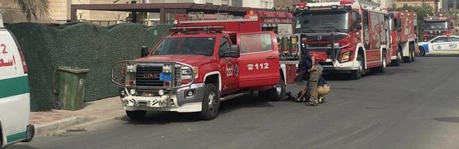 إصابة مواطنة بالاختناق في حريق منزل بمنطقة بيان