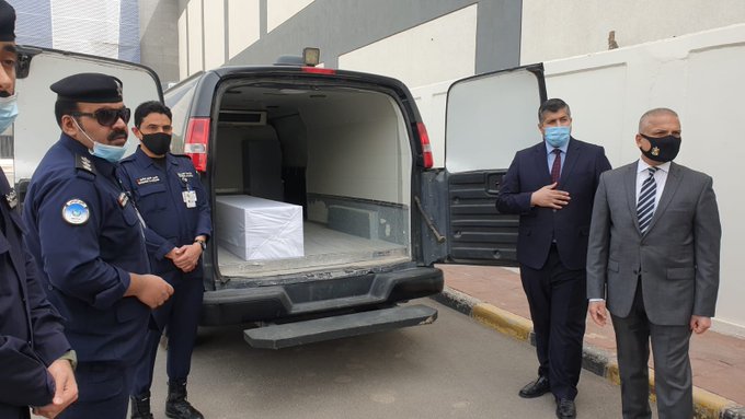 الكويت تسلّم الجانب العراقي رفات أحد المفقودين العراقيين