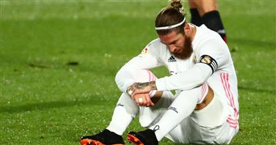 ريال مدريد يعلن إصابة قائده سيرجيو راموس بكورونا