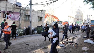 الصليب الأحمر: القصف المستمر يعوق مساعداتنا للمتضررين في قطاع غزة