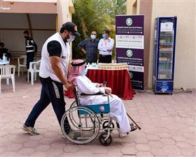 الهلال الأحمر: متطوعونا يواكبون تكميلية أمة 2021 خدمة للمجتمع وللرسالة الإنسانية