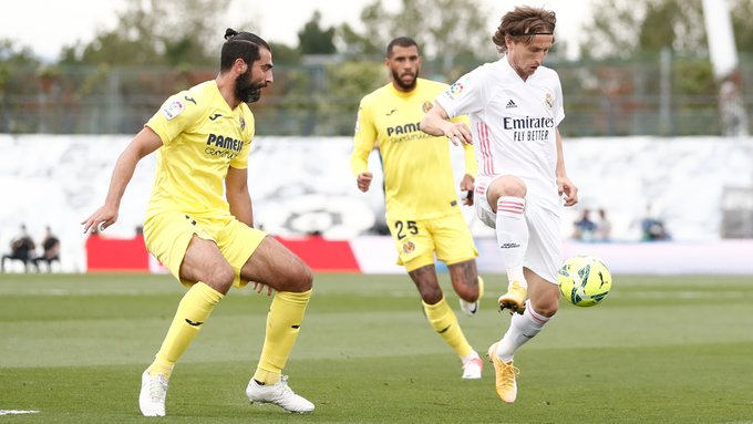 ريال مدريد يفوز على فياريال وينهي الموسم في المركز الثاني