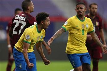البرازيل تفوز على فنزويلا بثلاثية نظيفة في افتتاح كوبا أمريكا