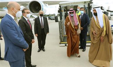 سمو أمير البلاد الشيخ نواف الأحمد الجابر الصباح يصل إلى جمهورية ألمانيا الاتحادية في زيارة خاصة