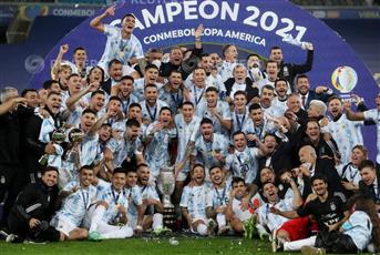 ليونيل ميسي أفضل لاعب في بطولة كوبا أمريكا 2021 #البرازيل_الارجنتين