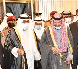 سمو الأمير #نواف_الاحمد_الصباح يعود إلى أرض الوطن بعد قضاء إجازة خاصة خارج البلاد