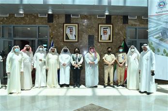 وزير الداخلية ووزيرة الأشغال يفتتحان مبنى الإدارة العامة للمباحث الجنائية الجديد بمنطقة جنوب السرة