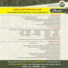 الرئاسة العامة للحرس الوطني تعلن عن قبول دفعة جديدة من حملة الشهادة الجامعية كضباط ميدان