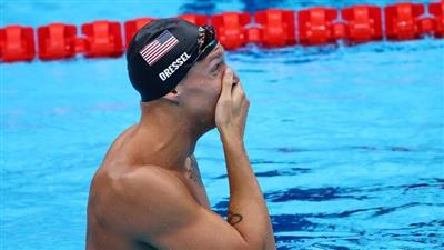 السباح الأمريكي دريسل يحطم الرقم الأولمبي في 100 متر حرة