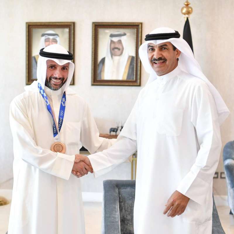 الغانم مستقبلا الطرقي: أثبت أن العزيمة الكويتية ليس لها حدود