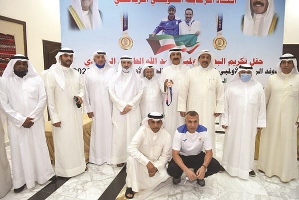 الرماية كرَّم الرشيدي.. ويعد بالمزيد من الإنجازات الأولمبية