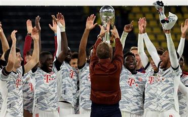 بايرن ميونخ بطلًا للسوبر الألماني بثلاثية على بوروسيا دورتموند