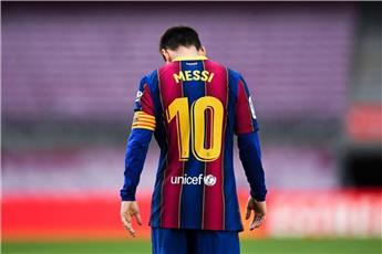 برشلونة يحجب رقم ميسي