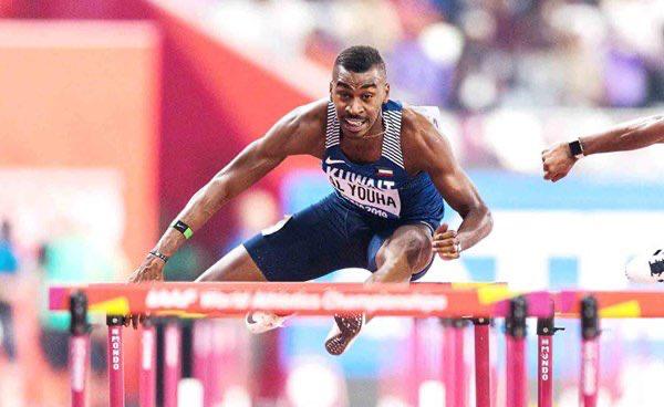 العداء يعقوب اليوحة يحتل المركز السابع في سباق 110 حواجز بأولمبياد طوكيو 2020