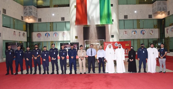 وكيل وزارة الداخلية المساعد لشؤون المرور والعمليات استقبل فريق عمل ديوان المحاسبة